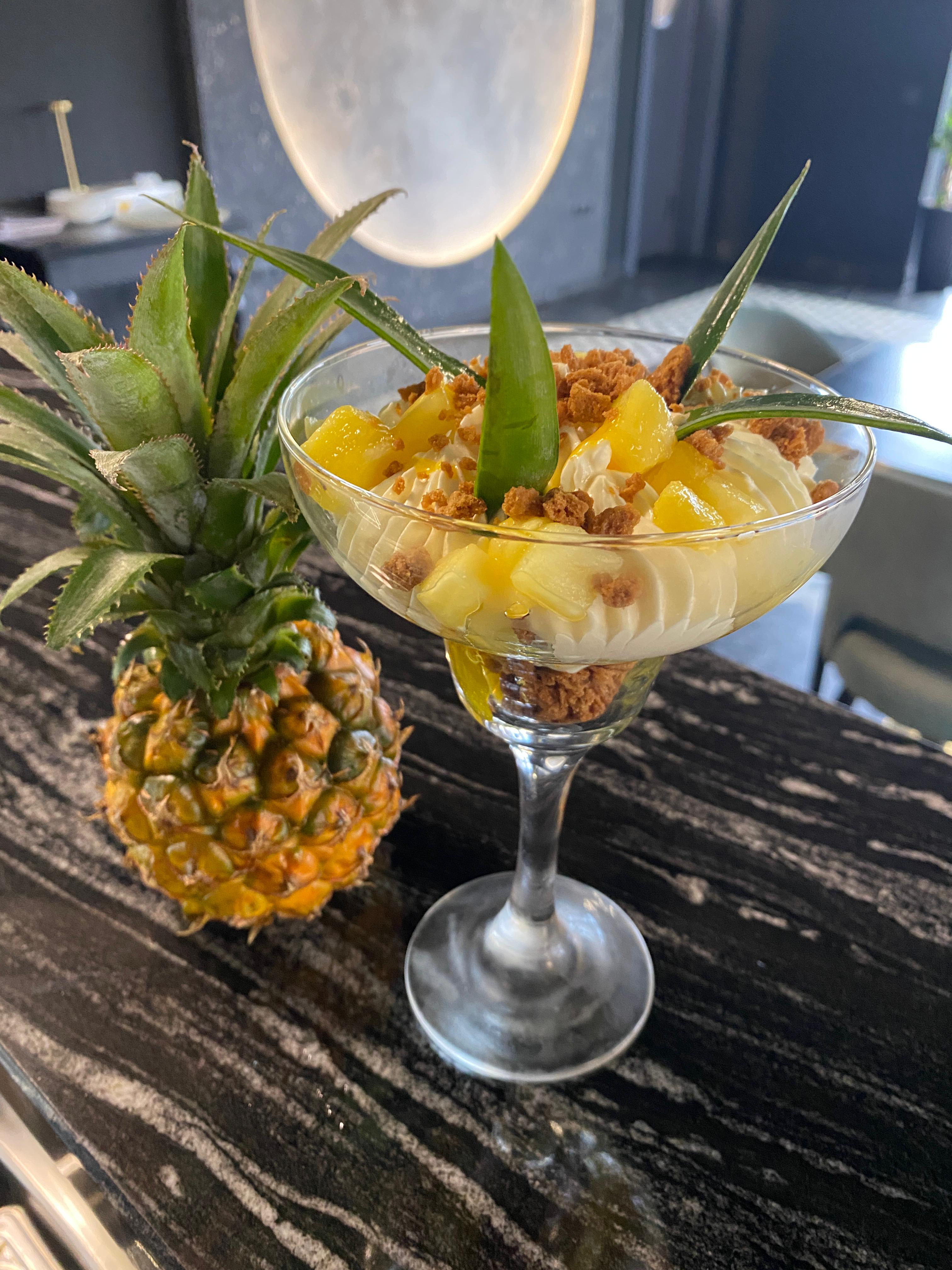 Desert artizanal cu ananas